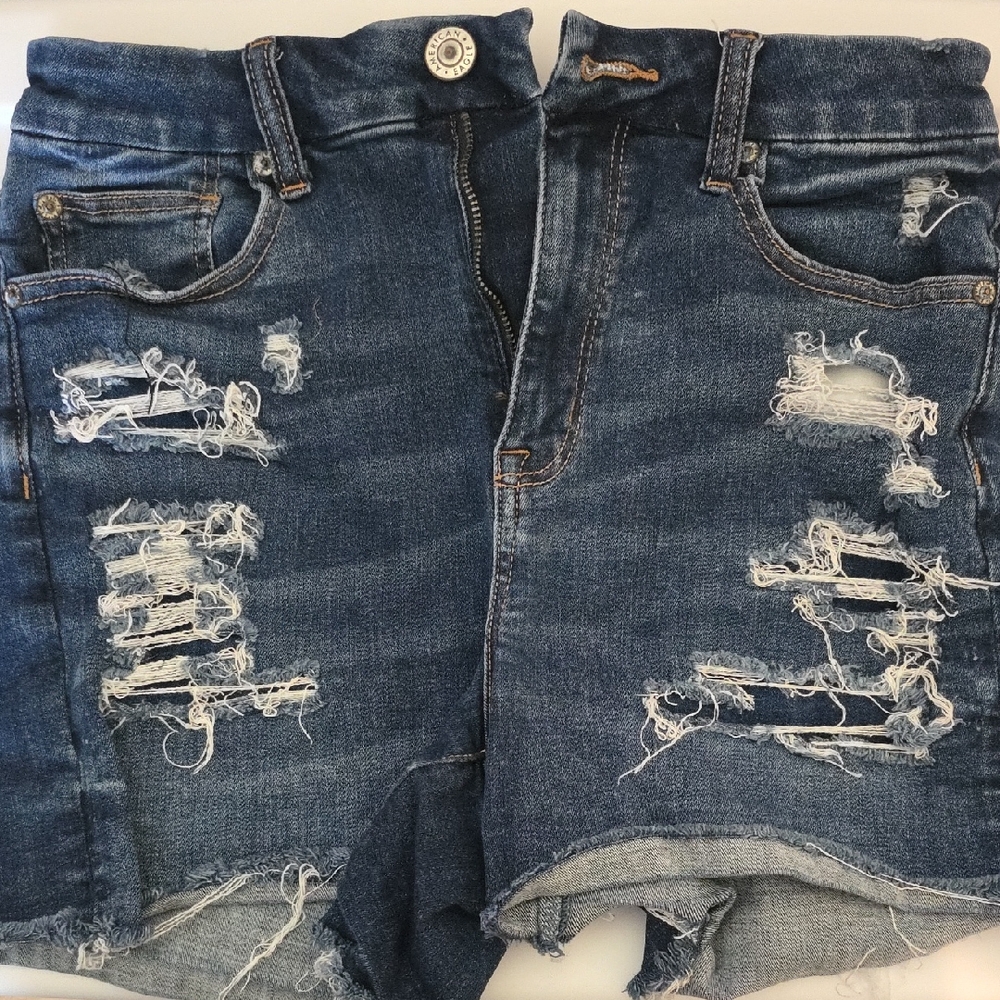 American Eagle Outfitters Blue Denim Shorts
